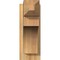 Ekena Millwork Westlake Rough Sawn Craftsman Outlooker, Western Red Cedar, 6"W x 16"D x 16"H OUT06X16X16WTL04RWR - alternate 4